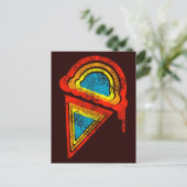 アイスクリームレトロドリップ ポストカード (スタンド正面)