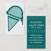 アイスクリームレトロドリップ 名刺 (正面/裏面)