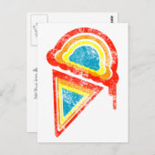 アイスクリームレトロドリプツ ポストカード (正面/裏面)