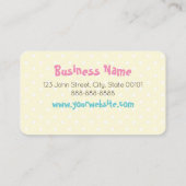 アイスクリームロイヤリティスタンプパンチ買カード – 9ゲット1 ロイヤリティカード (裏面)