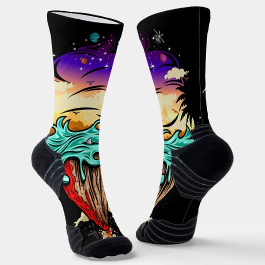 アイスクリームワールド ソックス (傾斜あり)