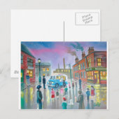 アイスクリームヴァンオイル塗装 ポストカード (正面/裏面)