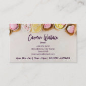 アイスクリーム事業 | おいしいサンデブラウン 名刺 (正面)