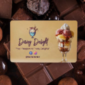 アイスクリーム事業 | おいしいサンデブラウン 名刺