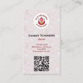 アイスクリーム事業 | おいしいデザートの味 名刺 (正面)