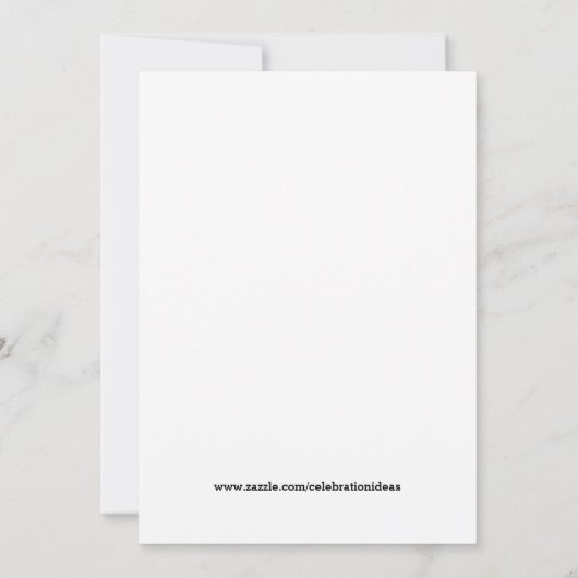 アイスクリーム事業 招待状 (裏面)