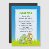 アイスクリーム付きカエル (正面/裏面)