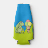 アイスクリーム付きカエル ボトルクーラー (正面)