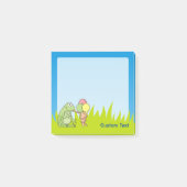 アイスクリーム付きカエル ポストイット (正面)