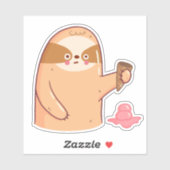 アイスクリーム付きスロッおもしろいト シール (シート)