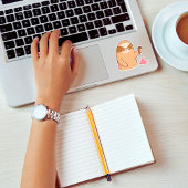 アイスクリーム付きスロッおもしろいト シール