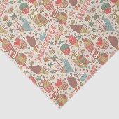 アイスクリーム付き夏パターン 薄葉紙 (詳細)