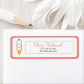 アイスクリーム住所 シール (インサイチュ)