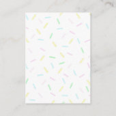 アイスクリーム何枚のキスブライダルゲーム エンクロージャーカード (裏面)