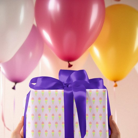 アイスクリーム包装紙シート ラッピングペーパーシート