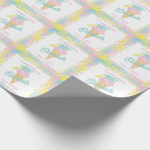 アイスクリーム卒業パーティー ラッピングペーパー (角)