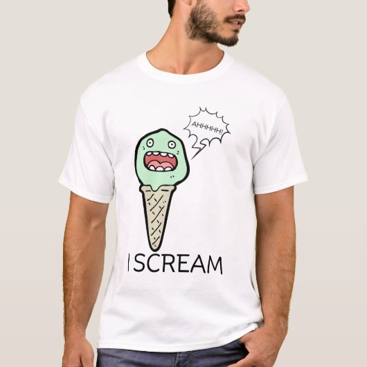 アイスクリーム大好き Tシャツ (正面)