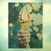 アイスクリーム好きのギフト ウィンドウサイン (シート3)