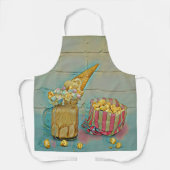 アイスクリーム好きのギフト エプロン (正面)