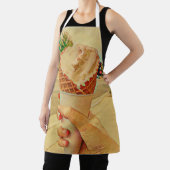 アイスクリーム好きのギフト エプロン (インサイチュ)