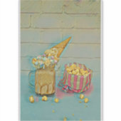 アイスクリーム好きのギフト シール (正面)