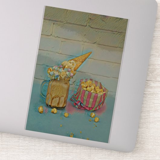 アイスクリーム好きのギフト シール (詳細)