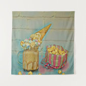 アイスクリーム好きのギフト タペストリー (正面)