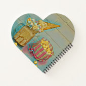 アイスクリーム好きのギフト ノートブック (裏面)