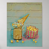 アイスクリーム好きのギフト ポスター (正面)