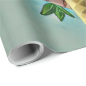 アイスクリーム好きのギフト ラッピングペーパー (ロールコーナー)