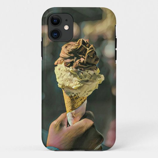 アイスクリーム好きのギフト Case-Mate iPhoneケース (裏面)