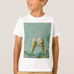 アイスクリーム好きのギフト Tシャツ