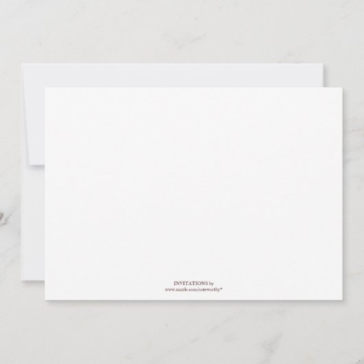 アイスクリーム子供の誕生日パーティの招待状 招待状 (裏面)