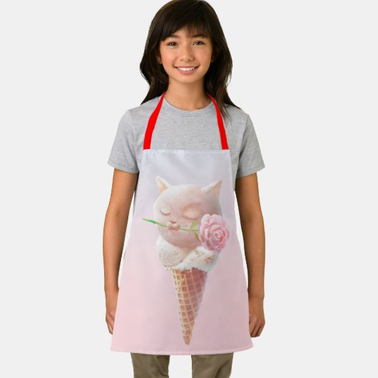 アイスクリーム子猫ロージー&ドリーミー エプロン (インサイチュ)