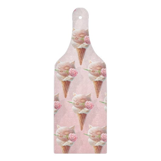 アイスクリーム子猫ロージー&ドリーミー カッティングボード (正面)