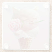 アイスクリーム子猫ロージー&ドリーミー ガラスコースター (裏面)