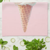 アイスクリーム子猫ロージー&ドリーミー キッチンタオル (折り畳み)