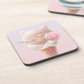 アイスクリーム子猫ロージー&ドリーミー コースター (左側)