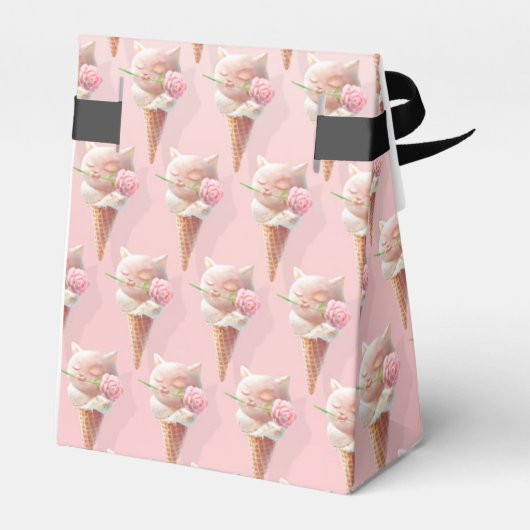 アイスクリーム子猫ロージー&ドリーミー フェイバーボックス (裏面サイド)