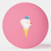 アイスクリーム子猫ロージー&ドリーミー 卓球ボール (裏面)