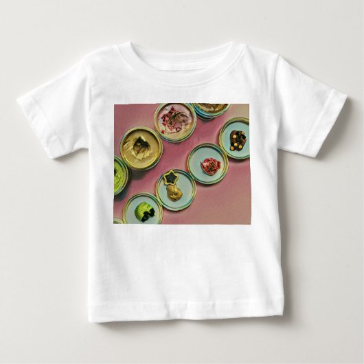 アイスクリーム屋の店 ベビーTシャツ (正面)