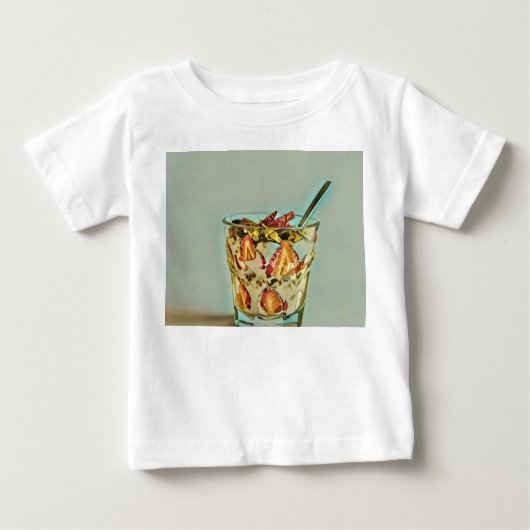 アイスクリーム屋 ベビーTシャツ (正面)