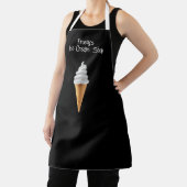 アイスクリーム店の従業員用エプロン エプロン (インサイチュ)