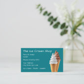 アイスクリーム店 名刺 (スタンド正面)