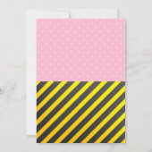 アイスクリーム建築ジョイントパーティー 招待状 (裏面)