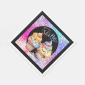 アイスクリーム性別の表示パーティー スタンダードランチョンナプキン (角)