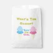 アイスクリーム性別の表示 フェイバーバッグ (正面)