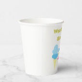 アイスクリーム性別の表示 紙コップ (右)