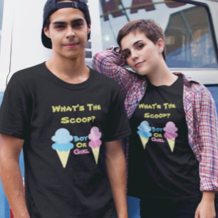 アイスクリーム性別の表示 Tシャツ