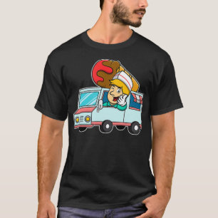 アイスクリーム愛好者用アイスクリームトラック運転手 Tシャツ